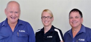 Daryl, Russell & Bronwyn