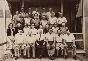 Staff of Ede's in 1948